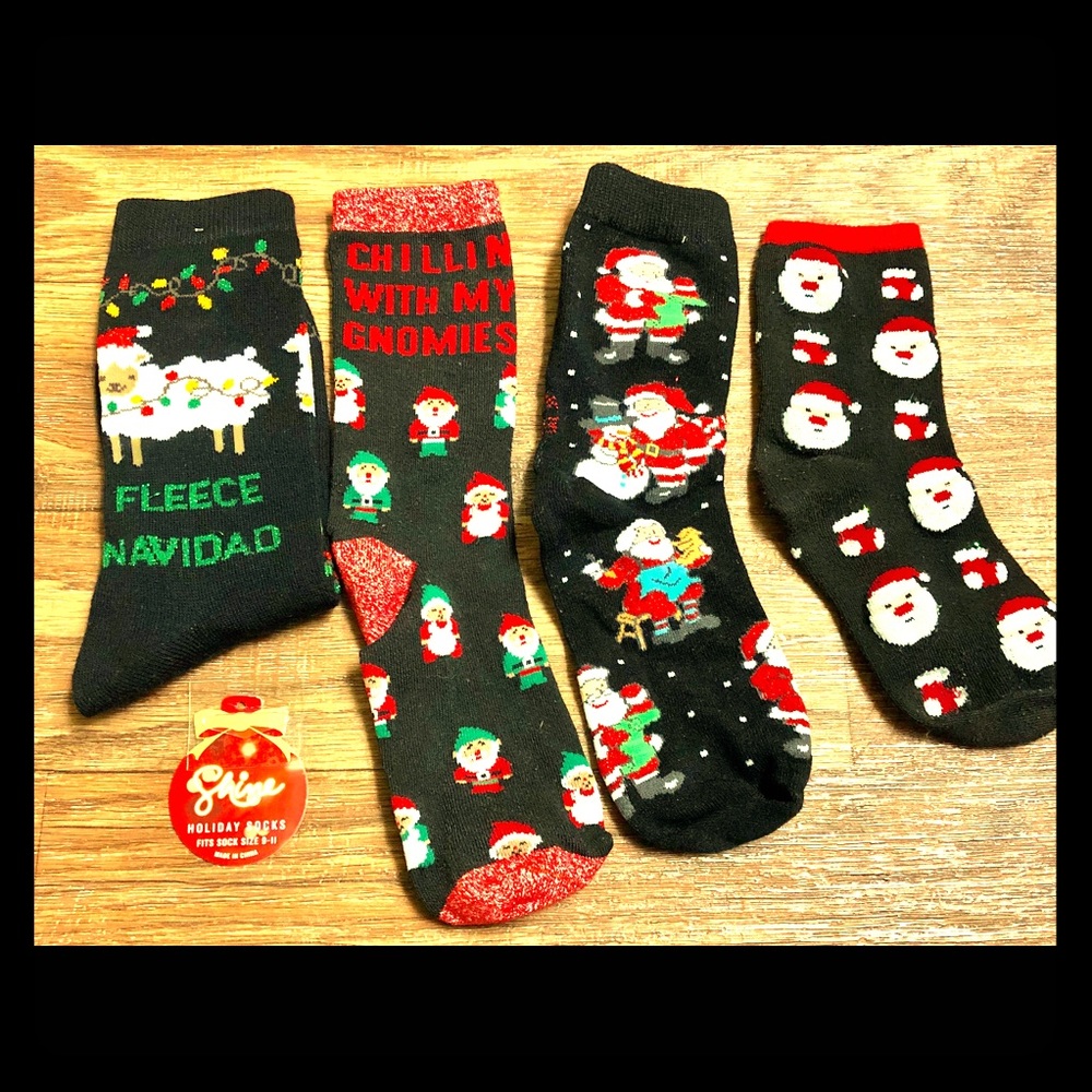 Christmas socks - 4 pairs